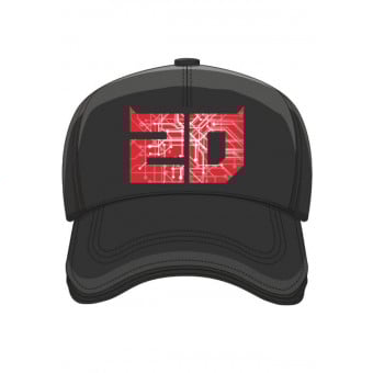 Casquettes Moto FABIO QUARTARARO Cap Baseball Cyber 20 Black